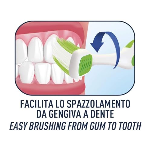 Biorepair Curve Pro Toothbrush - Very Soft Bristles with Protective Cap