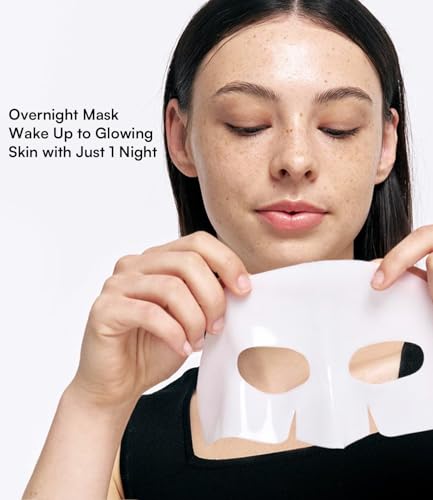 INIA Bio-Collagen Face Mask with Hyaluronic Acid - 4 Pack Deep Hydrating