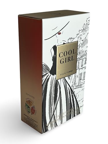 COOL GIRL Eau de Parfum for Women, 3.4 Fl Oz Citrus Floral Fragrance