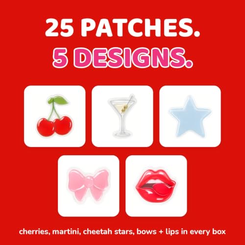 Patch Please Cute Y2K Hydrocolloid Acne Patches - 25 Count Spot Treatment