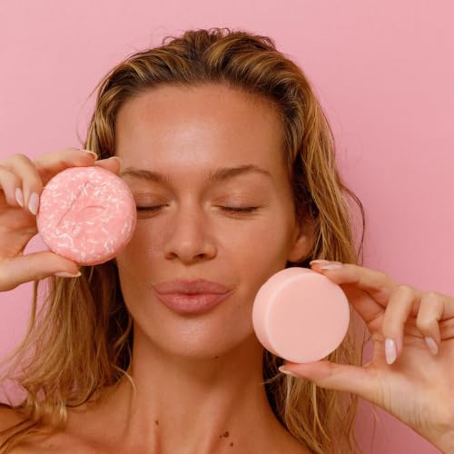 Seek Bamboo Rose Shampoo Bar for Dry Hair - Hydrating & Nourishing