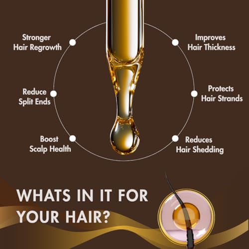 Newnique Hair Growth Serum with Batana, Rosemary, and Biotin - Vegan Treatment
