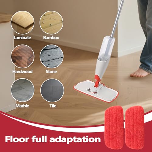 Microfiber Mop Replacement Pads for OXO Good Grips - 2 Pack
