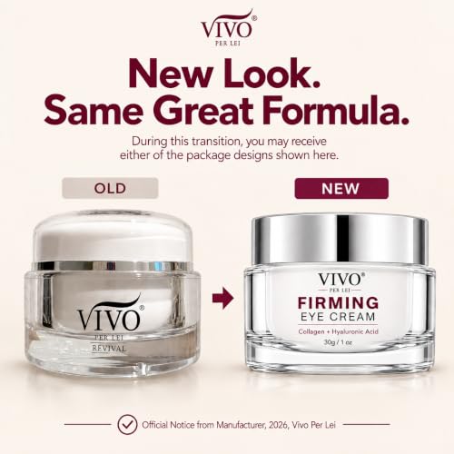 Vivo Per Lei Collagen Eye Cream with Hyaluronic Acid & Niacinamide - 1 Oz
