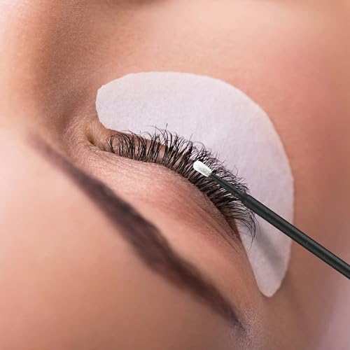 Cuttte 500PCS Micro Swabs for Eyelash Extensions & Makeup