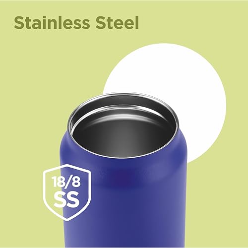 MILTON 32 oz Stainless Steel Vacuum Insulated Water Bottle with Magnetic Straw Lid