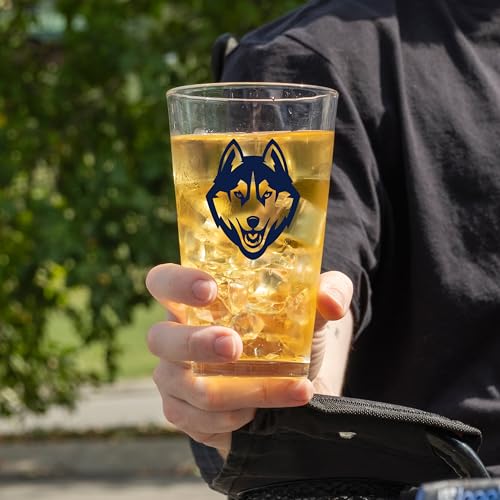 NCAA 16 oz Pint Glass - Durable Chip-Resistant Drinkware for Fans