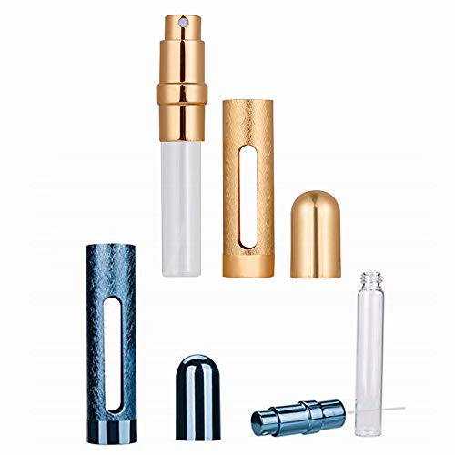 Beetoo 12ml Portable Refillable Perfume Atomizer - 6-Piece Travel Set