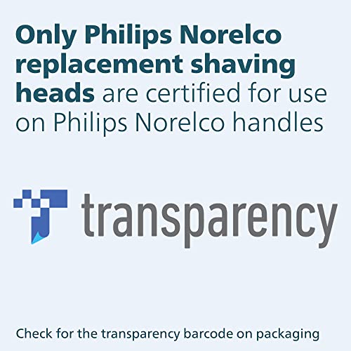 Philips Norelco Genuine SH60/72 Shaving Heads Compatible with Norelco Shaver Series 6000