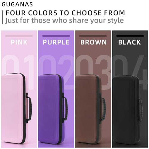 Purple Hard Travel Case for Dyson Airstrait Straightener