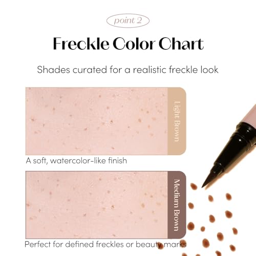 ETUDE Freckle Pen Light Brown Waterproof Faux Freckles Makeup