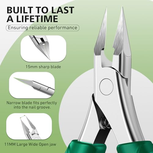 Baluca Professional Toenail Clippers for Thick Nails & Ingrown Toenails
