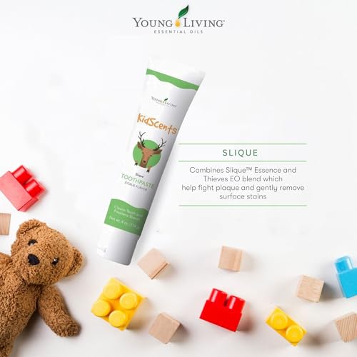 Young Living KidScents Slique Natural Toothpaste for Kids - 4 oz Tube