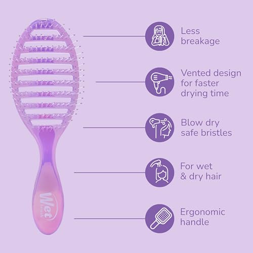 Wet Brush Speed Dry Hair Brush - Limited Edition Prismatic Glow
