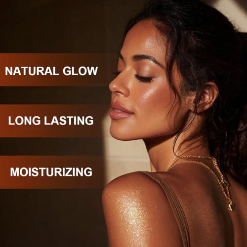 Bronze Body Shimmer Stick - Natural Glow Enhancer for All Skin Tones