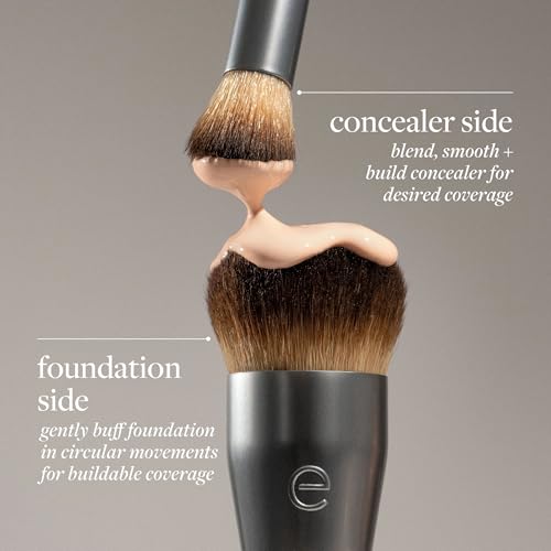EcoTools Dual-Ended Makeup Brush for Foundation & Concealer