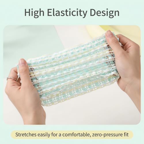 3 Pack Wide Elastic Headbands for Women - Face Washing, Makeup & Spa