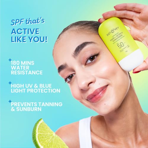 Dot & Key Lime Rush Sunscreen SPF 50+ PA++++ - 50g Lightweight Formula