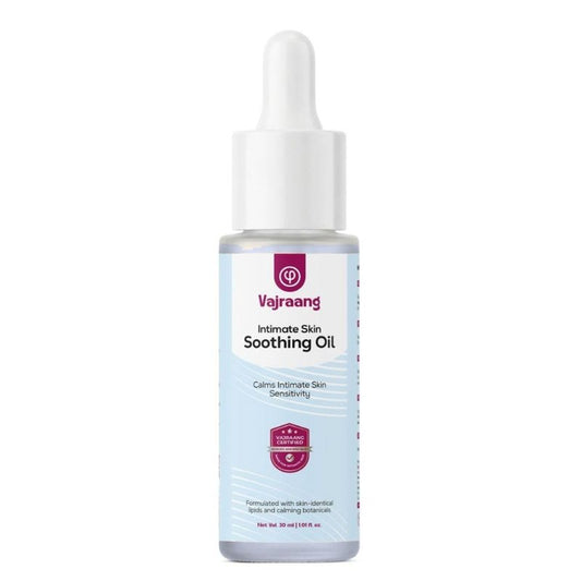 Vajraang Intimate Skin Soothing Oil - Calms Sensitivity & Builds Tolerance | 1.01 fl oz