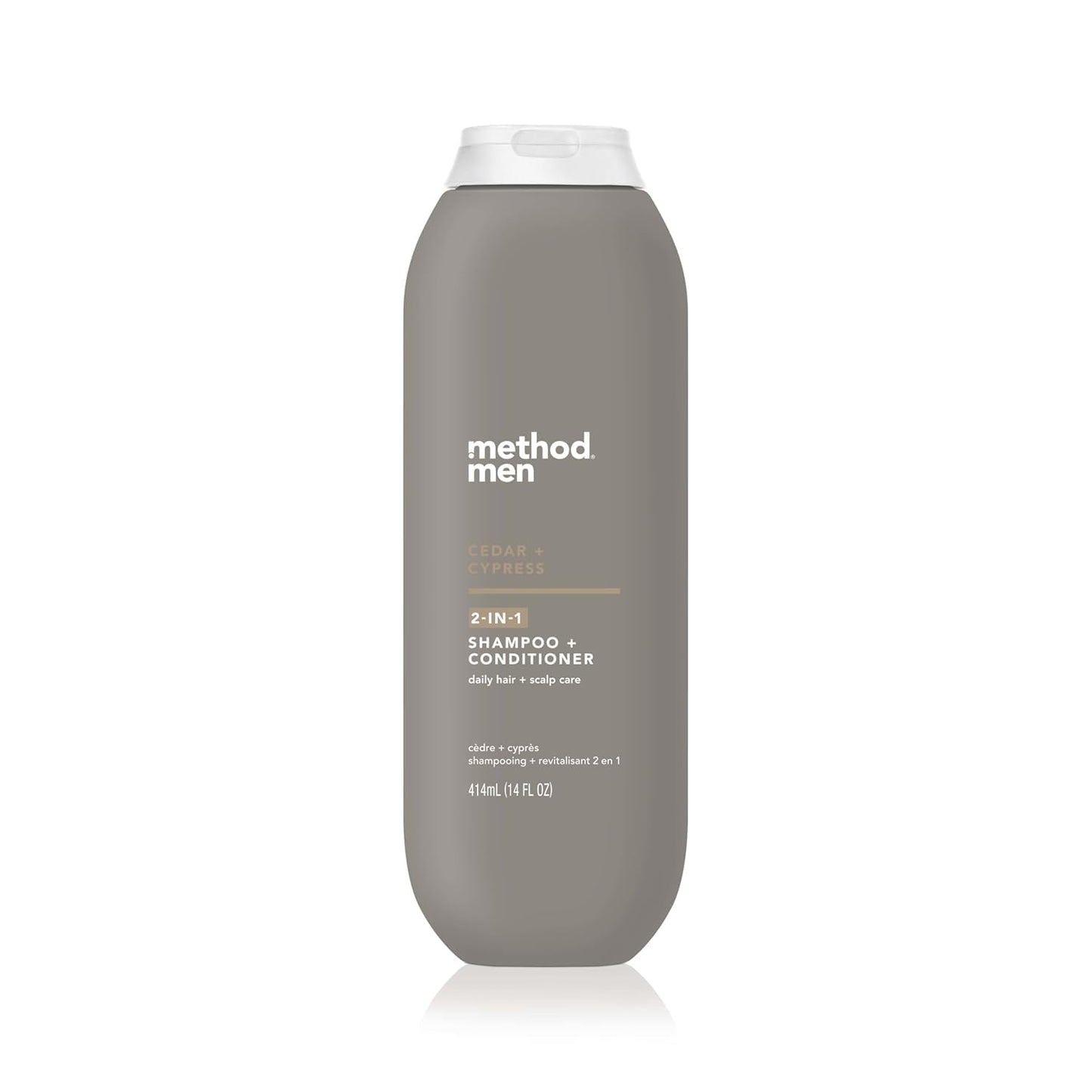 2-in-1 Shampoo and Conditioner for Men - Sea + Surf Formula with Argan & Jojoba Oil | 14 oz, Pack of 3