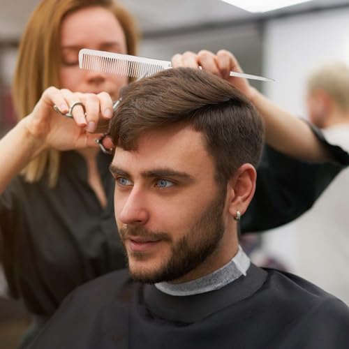 Stainless Steel Rat Tail Comb for Hair Styling & Sectioning