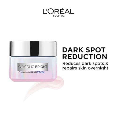 L'Oreal Paris Glycolic Bright Glowing Night Cream - Dark Spot Corrector 15ml