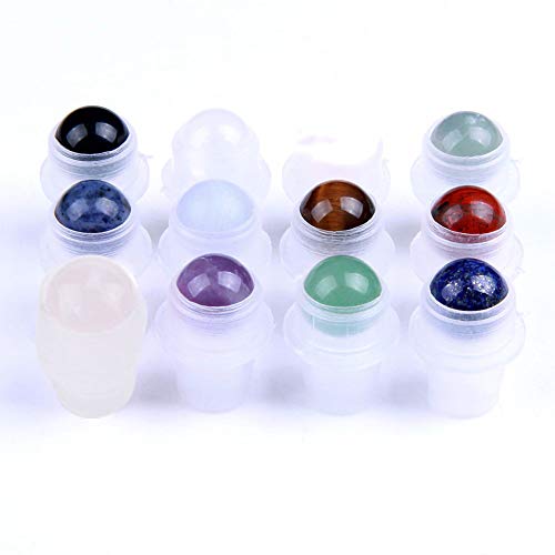 Furnido 10 Roller Balls for Glass Roller Bottles - Replacement Smooth Rollers