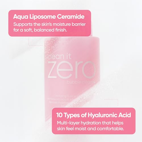 BANILA CO Clean It Zero Amino Bubble Cleanser - pH-Balanced 10.14 fl oz