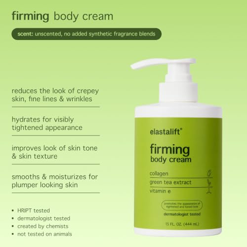 Elastalift Collagen Firming Cream - Fragrance-Free Face & Body Moisturizer