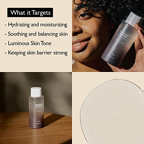 HARUHARU Black Rice Hyaluronic Toner - Deep Hydration & Soothing, Vegan 5.1 fl. oz