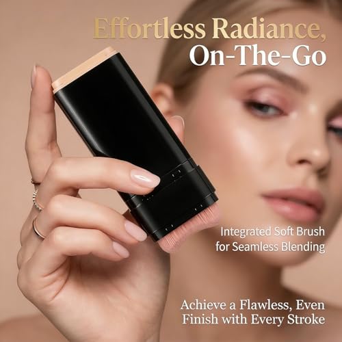 Lulesi 2-in-1 Dual-Ended Foundation Stick with SPF 50
