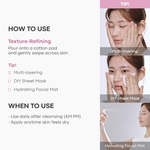 TONYMOLY Wonder Ceramide Mochi Milky Toner 300ml - Hydrating Korean Skincare, 10.14 Fl Oz