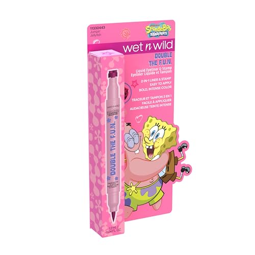 Wet n Wild SpongeBob Double The F.U.N. Liquid Eyeliner & Stamp Jumpin' Jellyfish