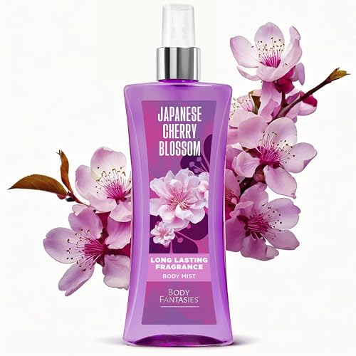 Body Fantasies Japanese Cherry Blossom Body Spray - 8 fl oz (Pack of 2)