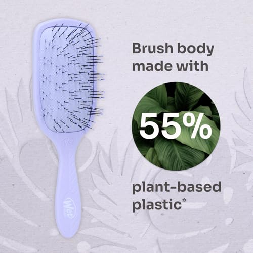 Wet Brush Go Green Thick Hair Paddle Detangler - Purple, 1 Count