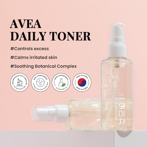 AVEA Daily Toner Mist – Hydrating & Soothing Korean Facial Skin Care