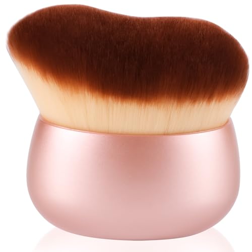 Wide Kabuki Body Makeup Brush for Self Tanner & Bronzer