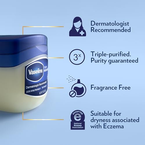 Vaseline Healing Jelly Variety Pack - 4 Travel-Sized Jars