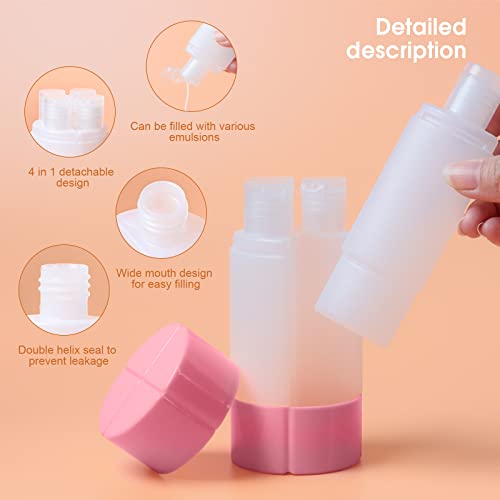 Olatay TSA Approved 4-in-1 Travel Bottle Set - 60ml Leak-Proof