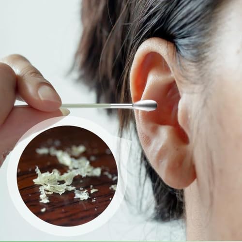 Jcwto Pleteffect Ear Cleaner Set Black - Earwax Removal Tool Kit with PU Leather Case