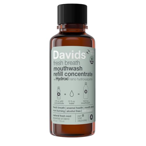 Davids Nano Hydroxyapatite Mouthwash Concentrate - Alcohol-Free Refill