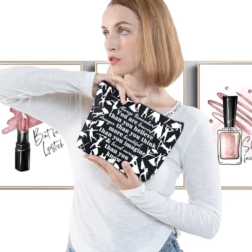 G2TUP Color Guard Gift Makeup Bag - New Flag Guard Themed Cosmetic Bag