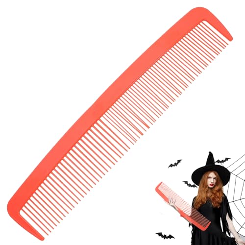 Giant Hair Comb Prank for Halloween - Oversized Red Prop