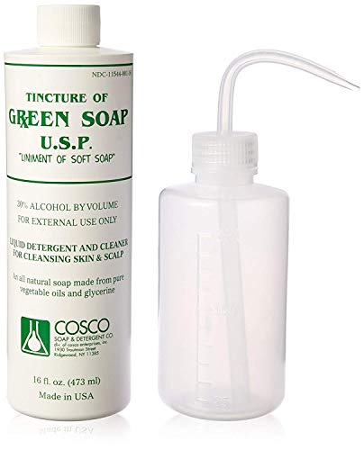 Cosco Green Soap 16oz - Professional Tattoo & Piercing Skin Prep