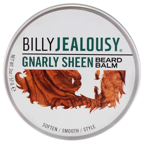 Billy Jealousy Gnarly Sheen Beard Balm - Light Hold, Low Shine, Hydrating Formula