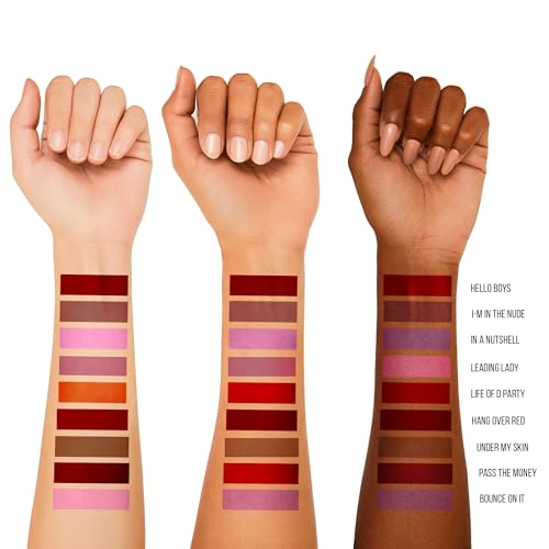 Sacha Cosmetics Intense Matte Liquid Lipstick - Velvet Matte Finish, 0.2 fl oz