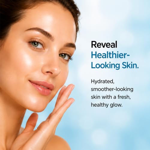 Collagen Facial Serum 2-Pack - Hydrating Face Serum with Peptides & Hyaluronic Acid