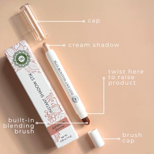 Honeybee Gardens Instant Shadow Stik - Twinkle Pink Shimmer Cream Eyeshadow