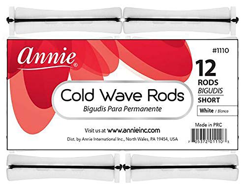 Annie Cold Wave Rods #1110 - 3 Packs of 12 Short Rods
