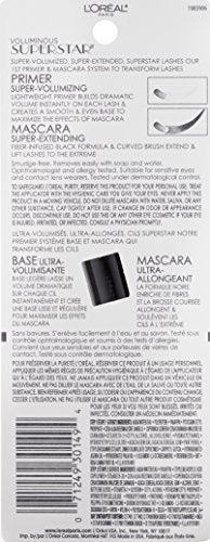 L'Oreal Paris Voluminous Superstar Mascara - Washable Black 0.41oz